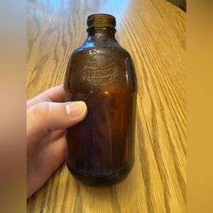 Vintage Brown Glass Schlitz Beer Bottle